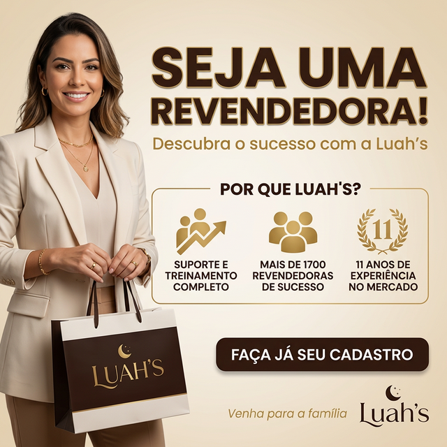 Seja uma Revendedora Luah's